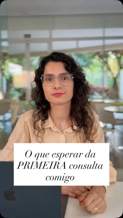 Capa do vídeo: O que esperar da primeira consulta comigo